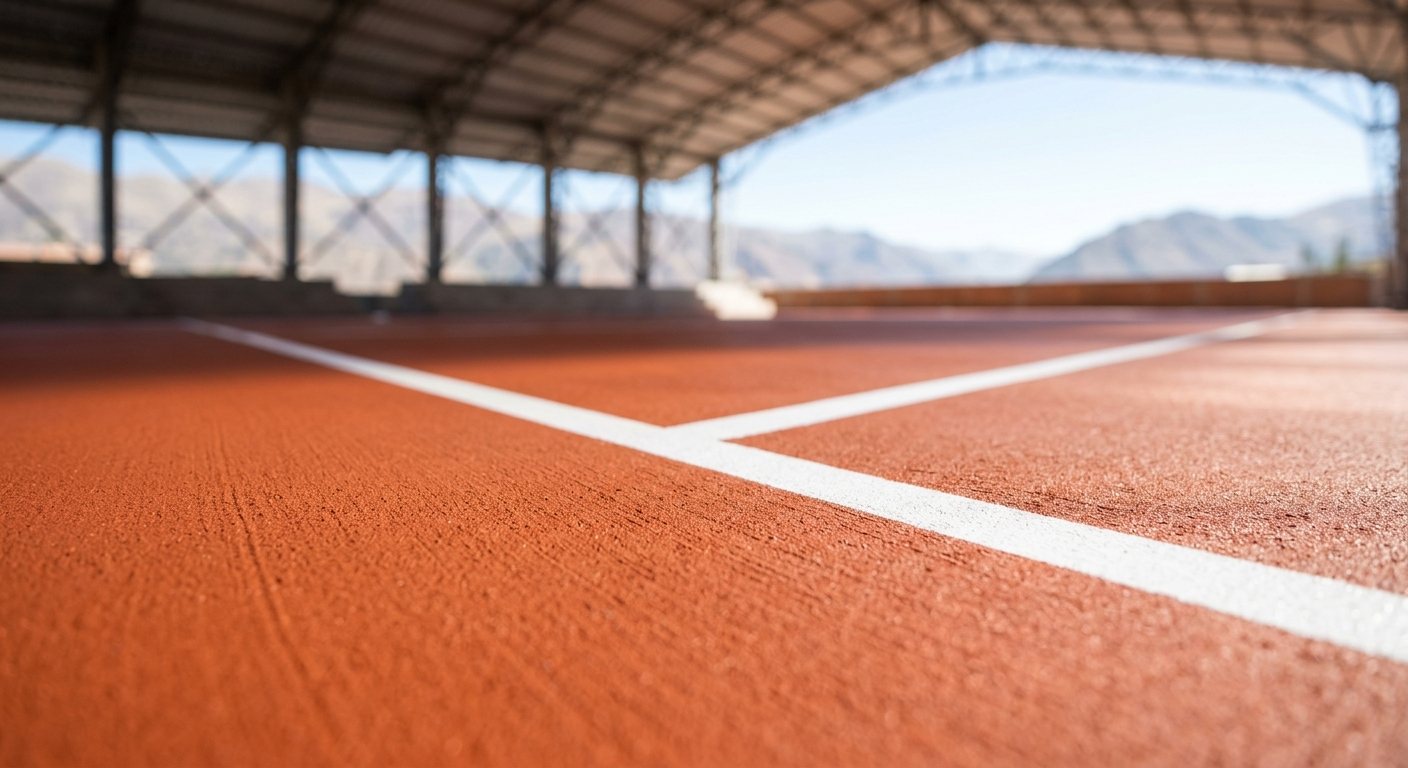 Superficie de piso deportivo de poliuretano 9+2, 11 mm, línea alterna